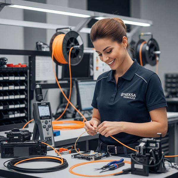 Fiber Optik Kablo Tamiri 8 Fiber Optik Kablo Tamiri